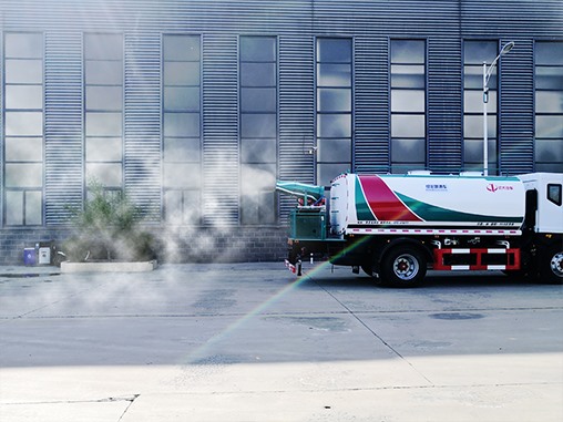 噴灑車作業視頻